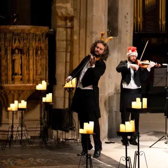 Christmas at the Movies by candlelight at Exeter Cathedral