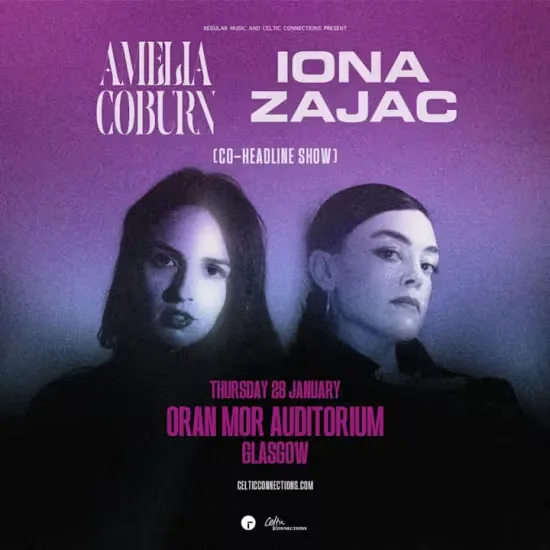 Amelia Coburn & Iona Zajac at Òran Mór