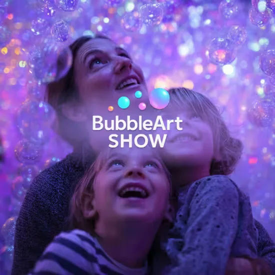 BubbleArt Show: A Dazzling Bubble and Light Experience for the Whole Family at Greenwood Theatre