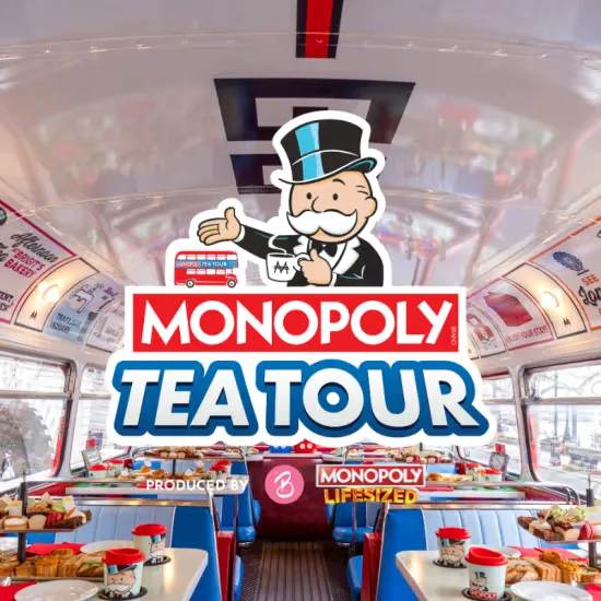MONOPOLY Afternoon Tea Bus Tour