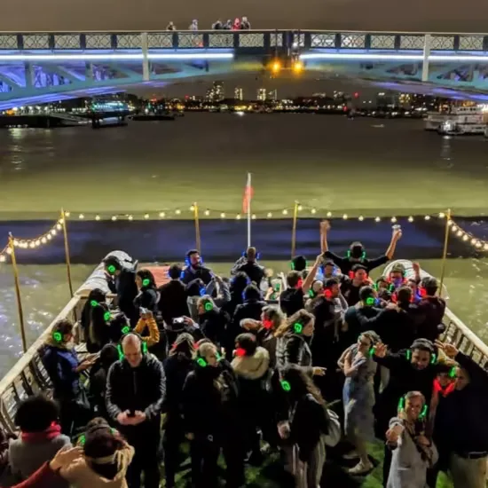 Silent Sounds Boat Party at Tower Millennium Pier