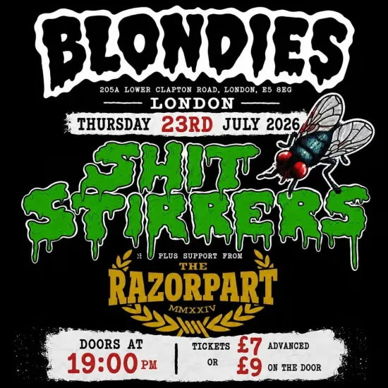 Shit Stirrers x The Razorpart at Blondies