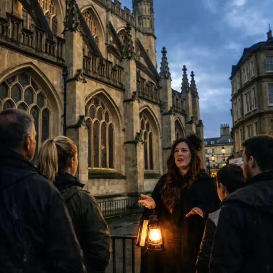 The Dark Side of Bath: Hidden Ghosts & True Crime Walking Tour at Rebecca Fountain
