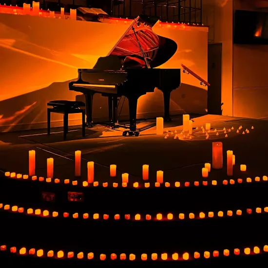 Mozart and Moonlight Sonata by candlelight at 235 Shaftesbury Avenue at Bloomsbury Central Baptist Church