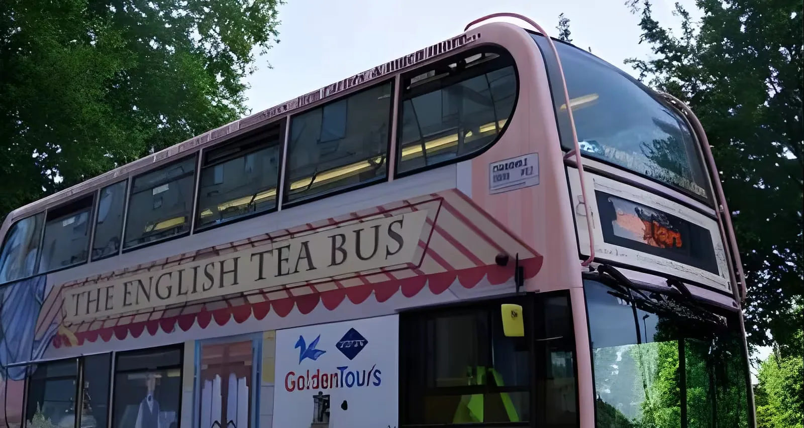 English Afternoon Tea Bus & Panoramic Tour of London- Lower Deck at Golden Tours, Bulleid Way Departure Point