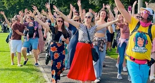 Manchester: Guided Silent Disco Adventure at Adventure Now