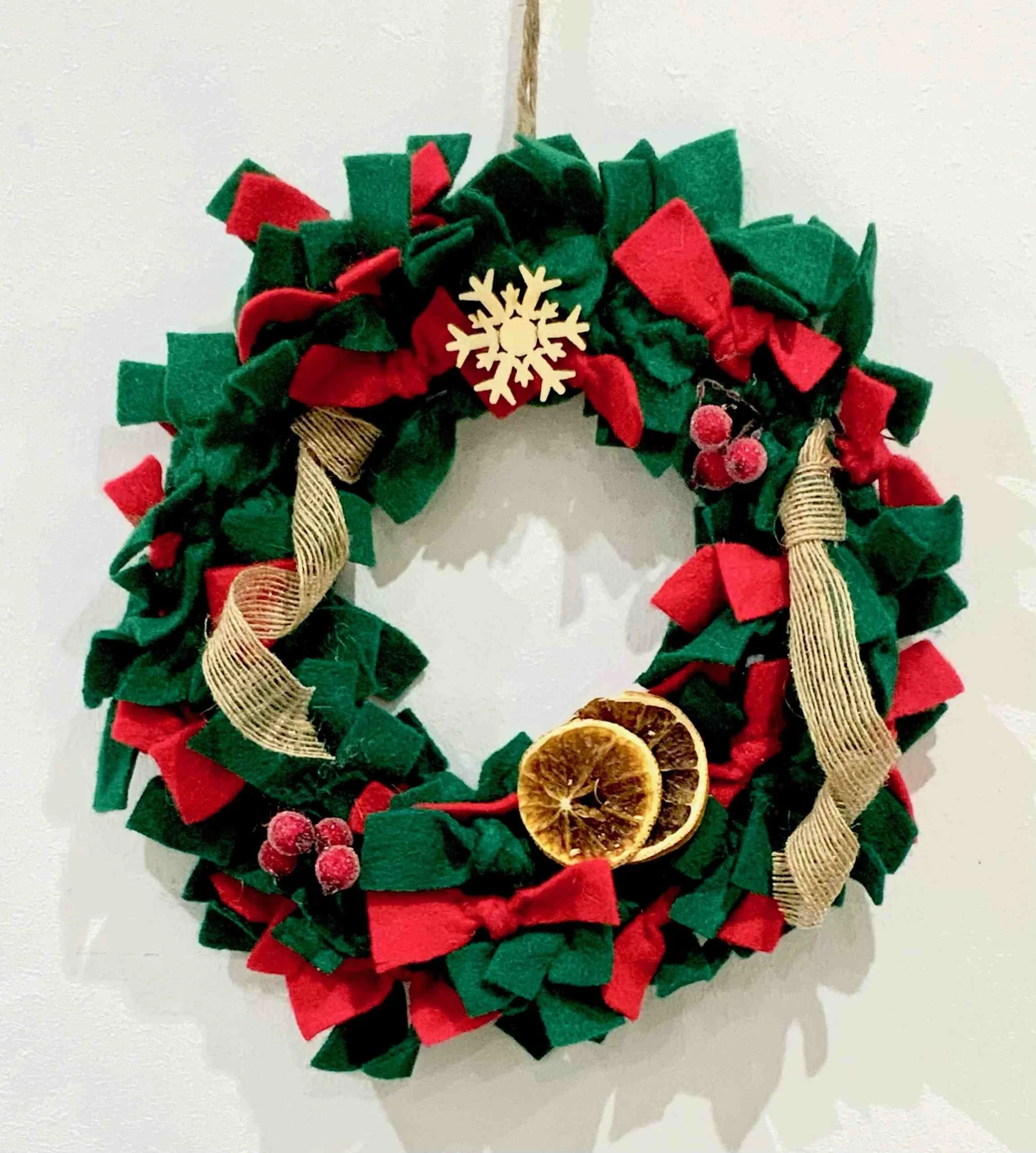 Felt Wreath Workshop at Studio 4