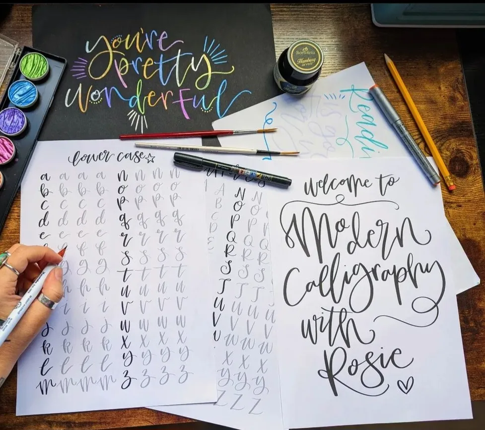 Hand Lettering and Modern Calligraphy at Studio 4
