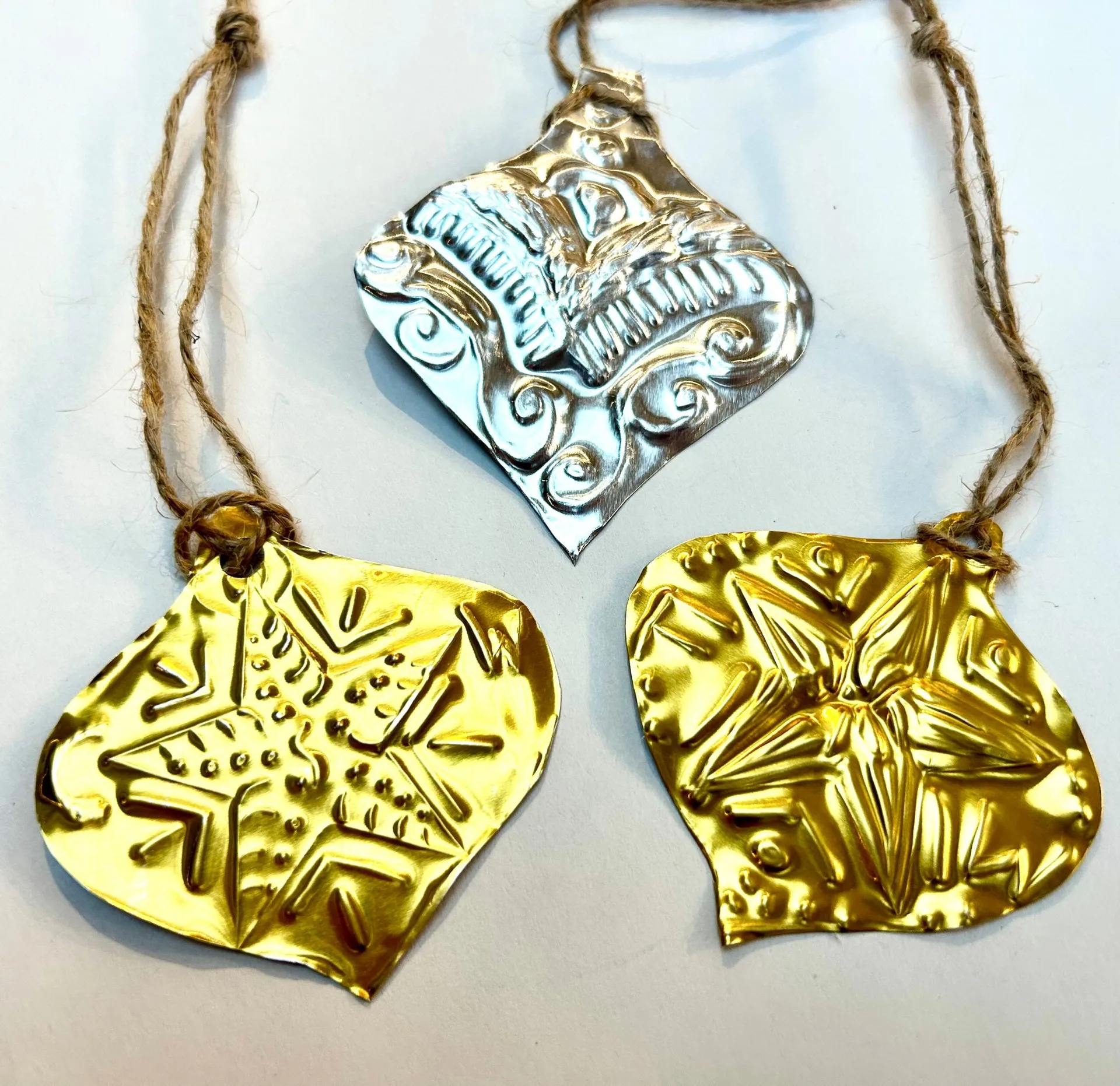 Festive Foil Decorations at Studio 4