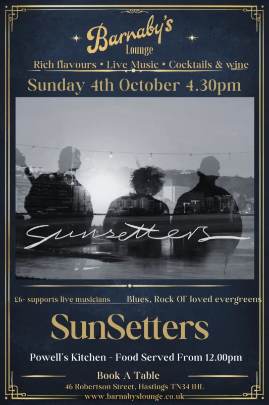 SunSetters ~ 4.30pm