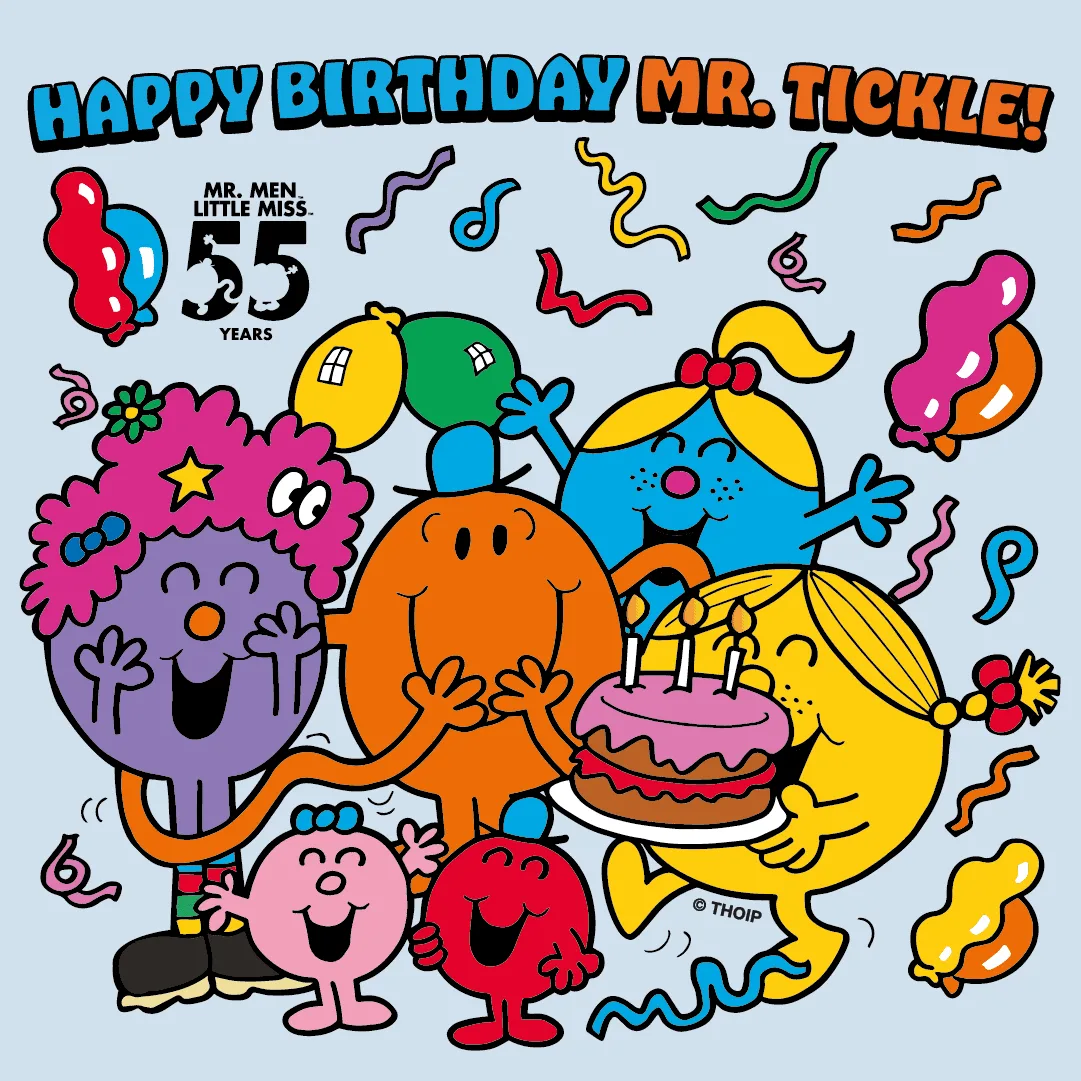 Mr. Men Little Miss 55th Anniversary Takeover