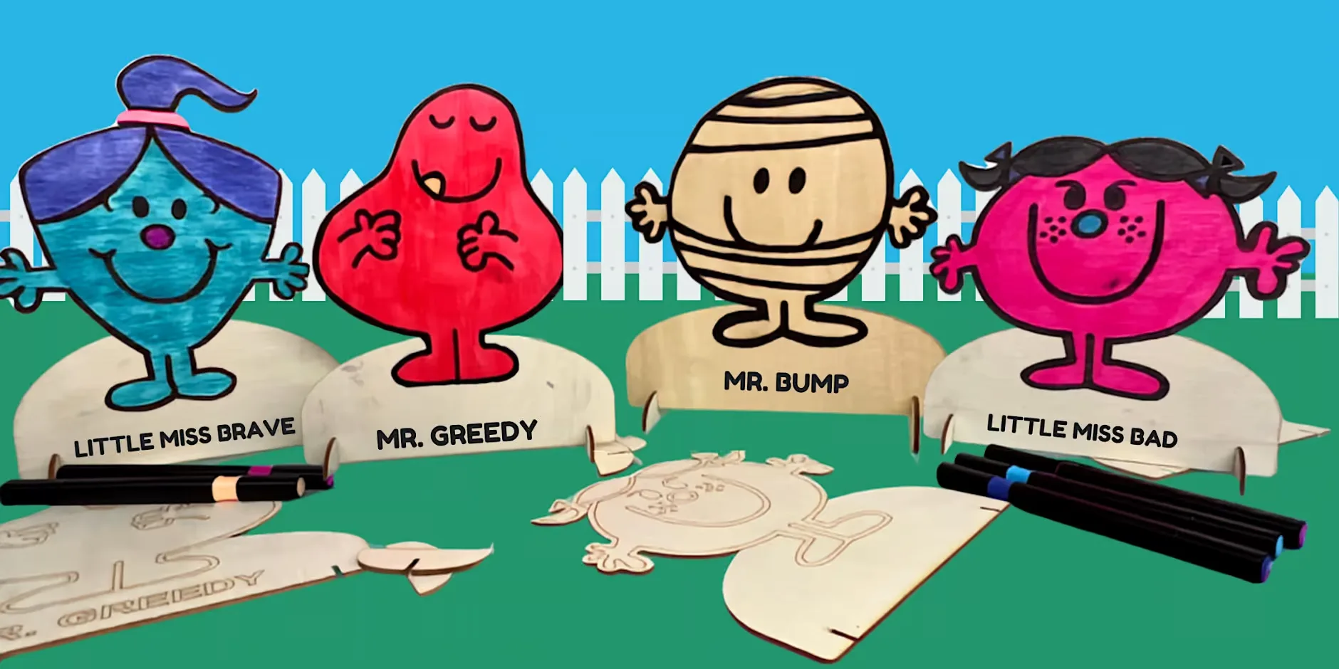 Mr. Men Little Miss Inspired Arts & Crafts Workshops at Battersea Power Station
