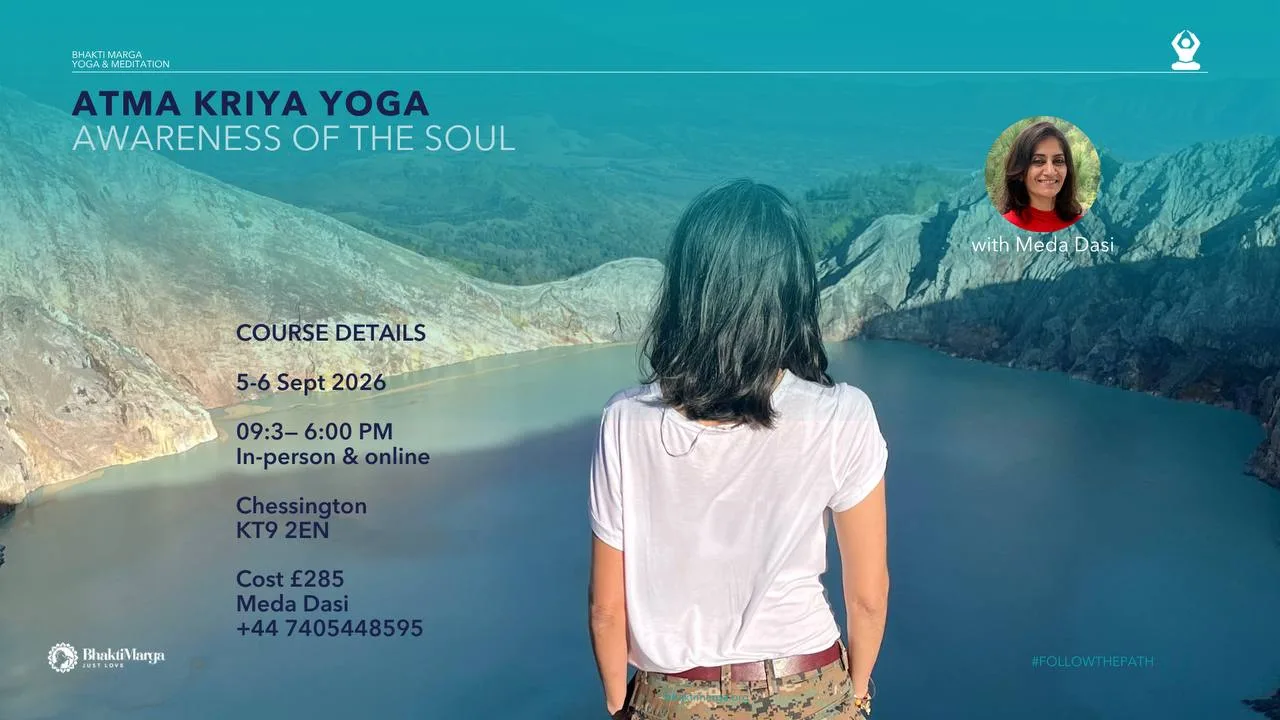 ATMA KRIYA YOGA COURSE (ONLINE – ZOOM)