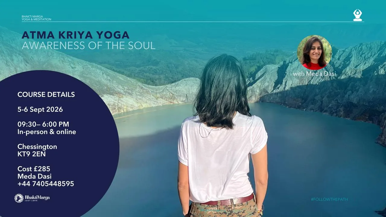 ATMA KRIYA YOGA COURSE (ONLINE & INPERSON)