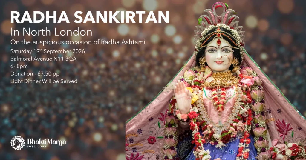 Radhashtami – London at 23 Balmoral Avenue