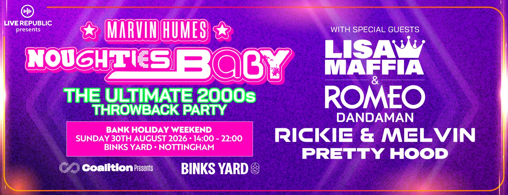 Marvin Humes Noughties Baby