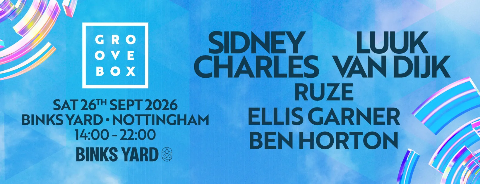 SIDNEY CHARLES, LUUK VAN DIJK + MORE at Outdoor Terrace
