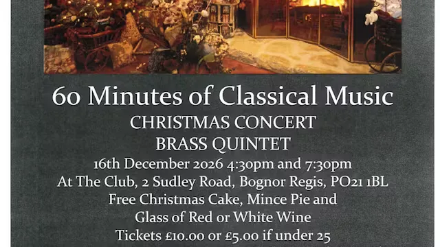 60 Minutes of Classical Music at The Bognor Club
