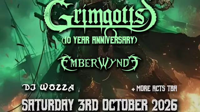 Retribution Alive: Grimgotts (10 Year Anniversary) / Emberwynde + guests at Cart & Horses