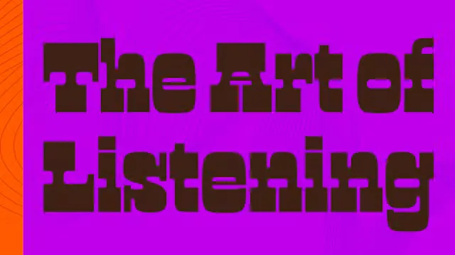 The Art of Listening: The Beatrice Warde Memorial Lecture