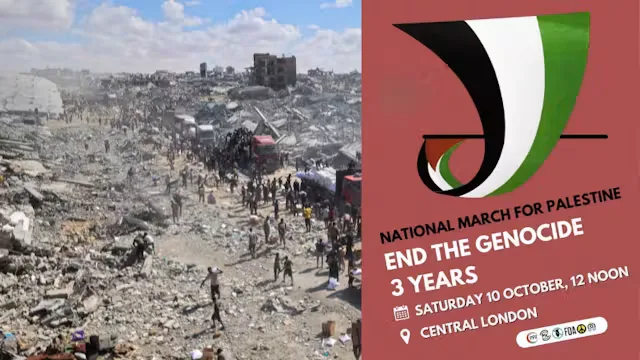 Coach to National March for Palestine: End The Genocide at The Forest Park & Ride