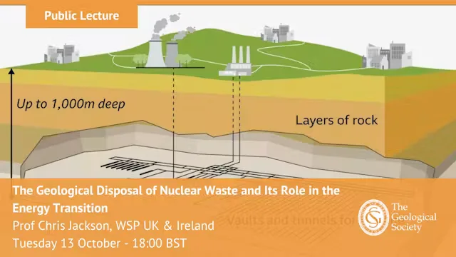 Public Lecture - The Geological Disposal of Nuclear Waste and Its Role in the Energy Transition