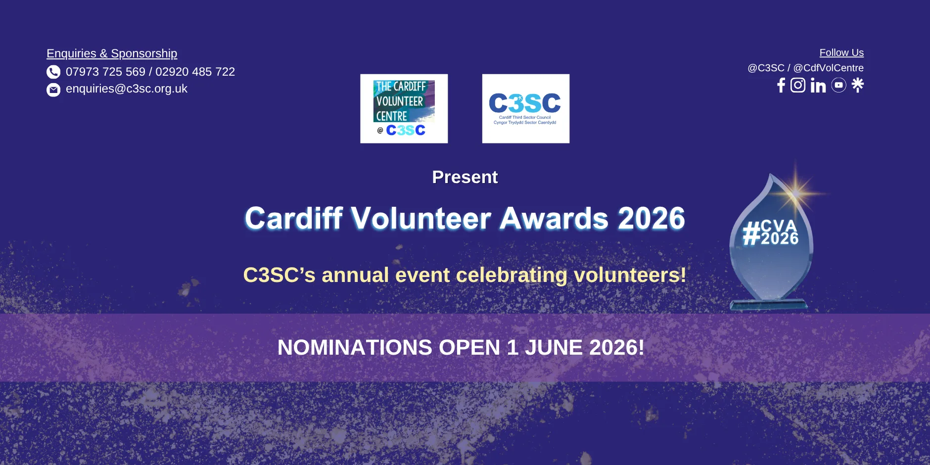 Cardiff Volunteer Awards 2026 Information Session