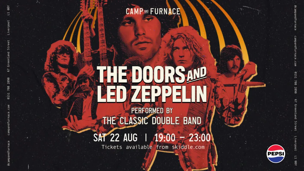 Led Zeppelin and The Doors performed LIVE by The Classic Double Band