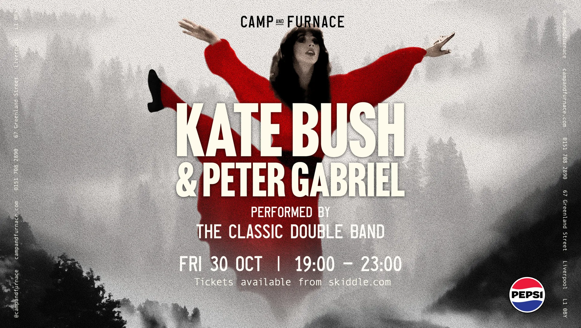 Kate Bush and Peter Gabriel Performed LIVE by The Classic Double Band at Camp And Furnace
