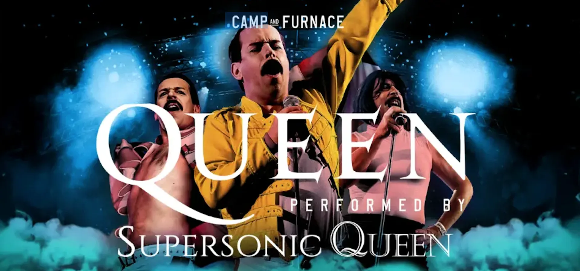Queen performed LIVE by Supersonic Queen at Camp and Furnace