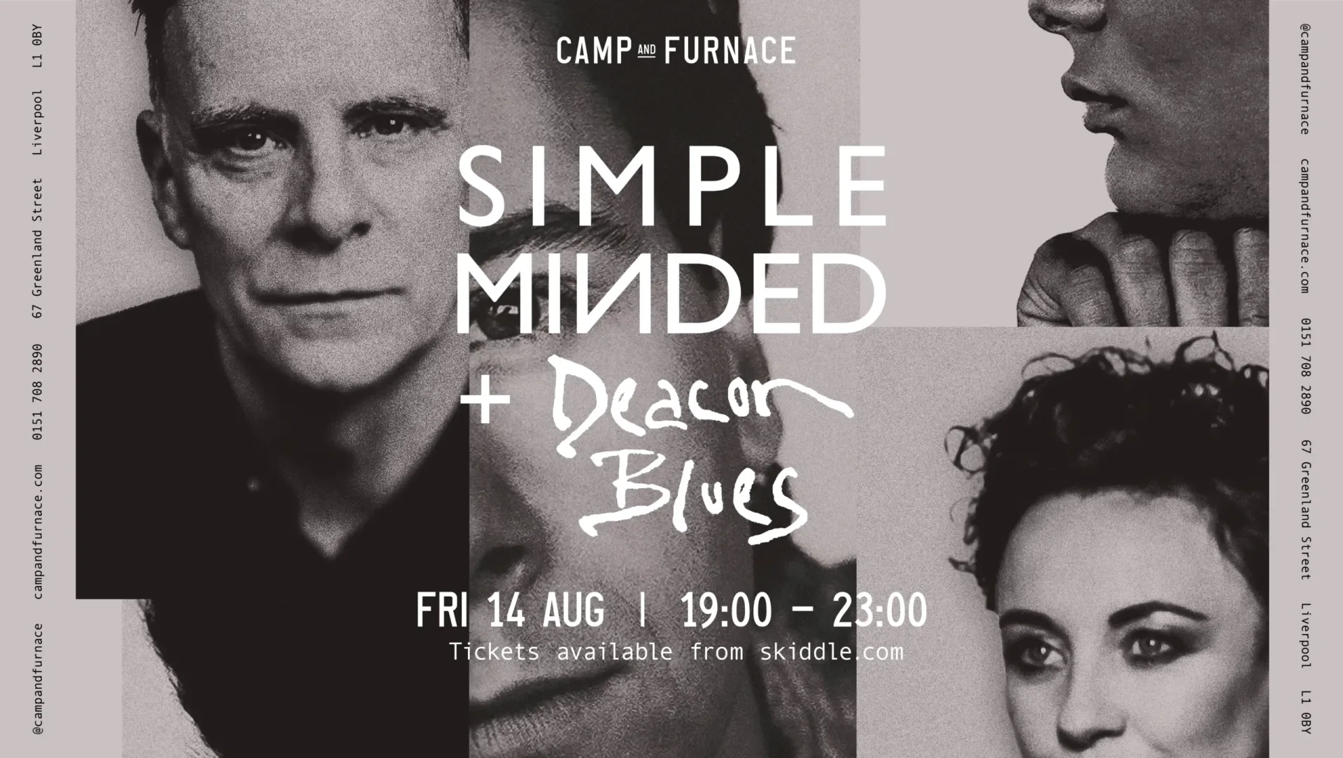 Simple Minded and Deacon Blues at Camp and Furnace