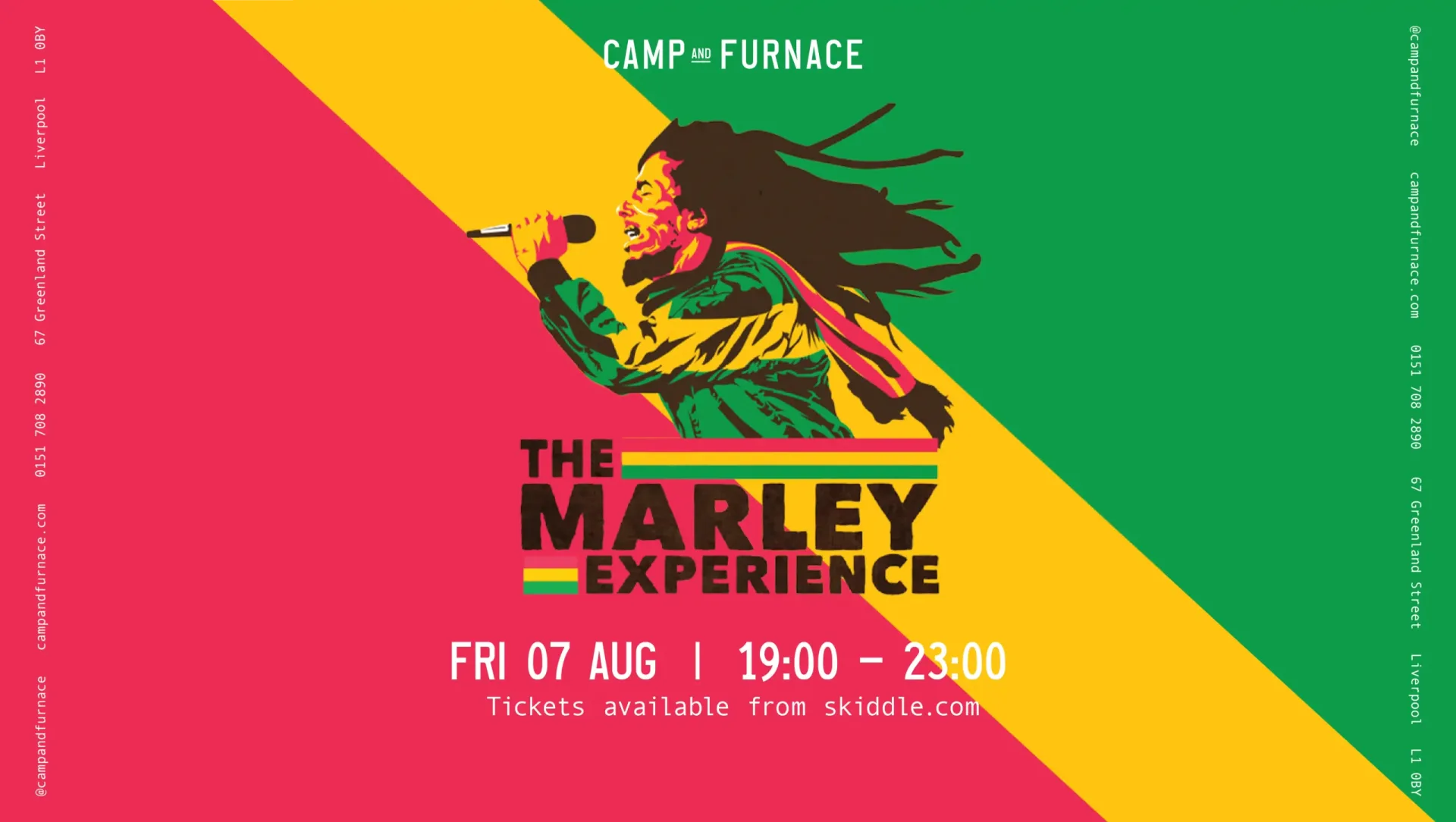 Bob Marley performed LIVE by The Marley Experience at Liverpool