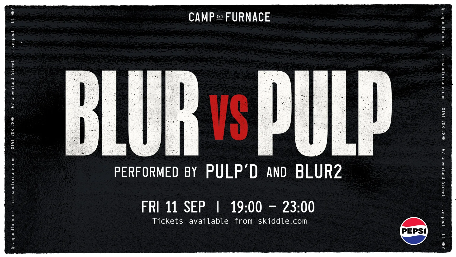 Pulp and Blur performed LIVE in Liverpool at Liverpool