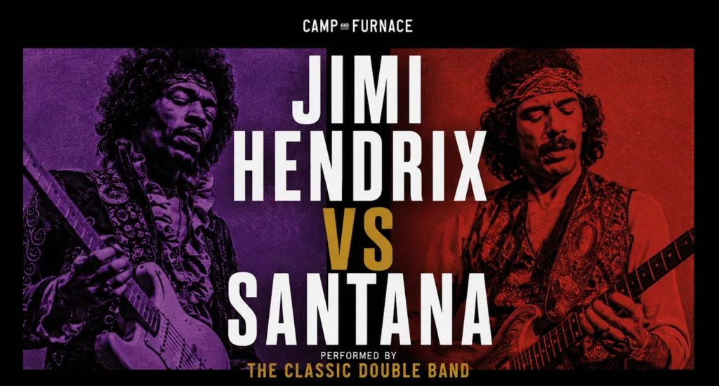 Jimi Hendrix and Santana performed LIVE in Liverpool at Camp & Furnace