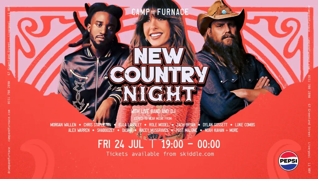 New Country Night – Live at Camp & Furnace