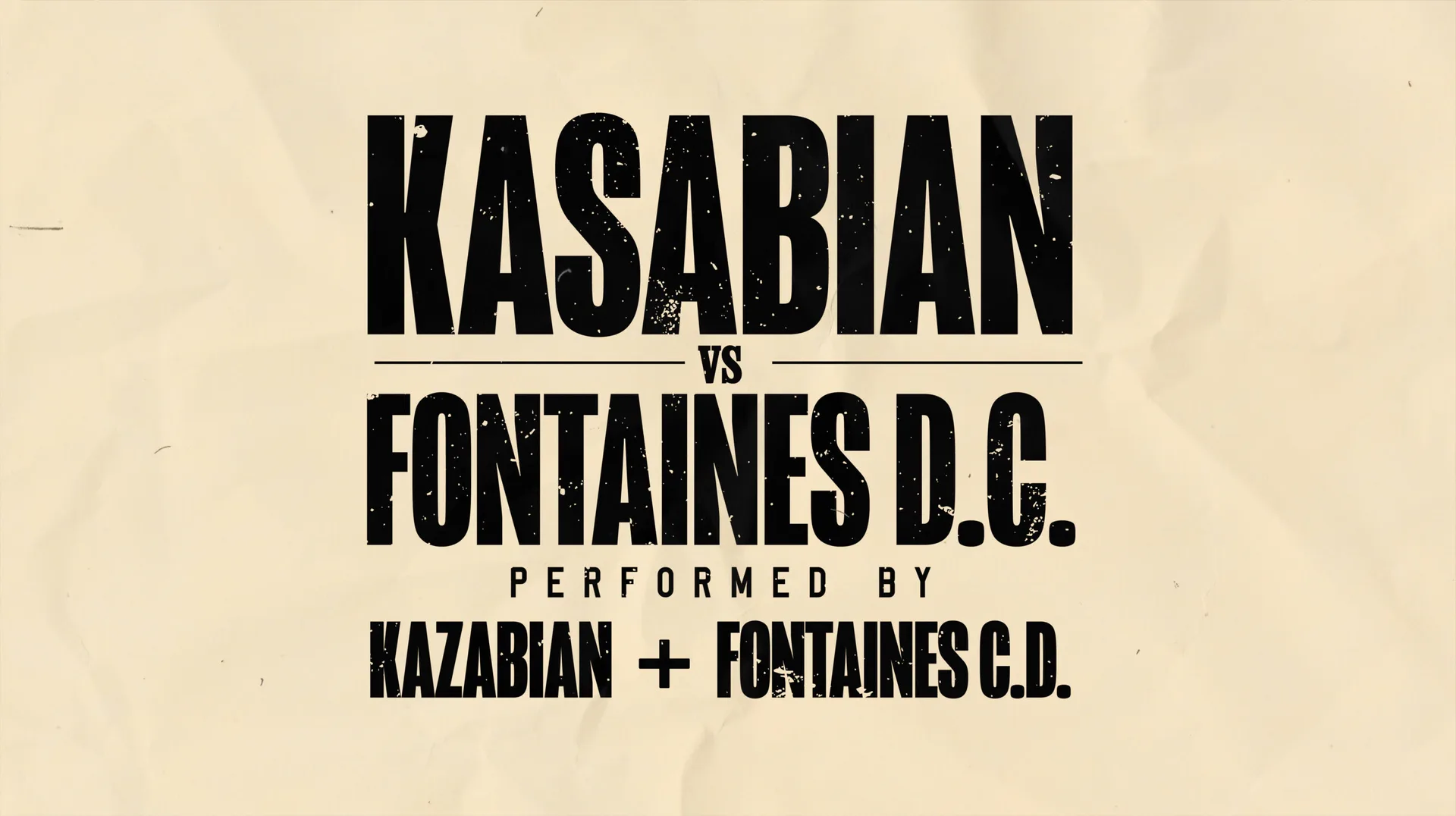 Kasabian vs Fontaines D.C. performed LIVE in Liverpool
