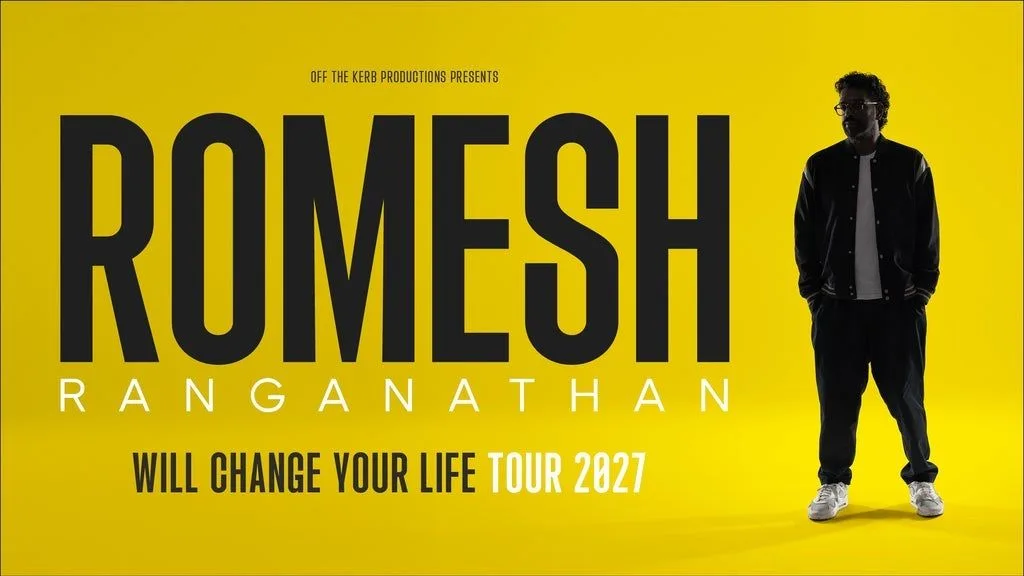 Romesh Ranganathan Will Change Your Life at Brighton Dome
