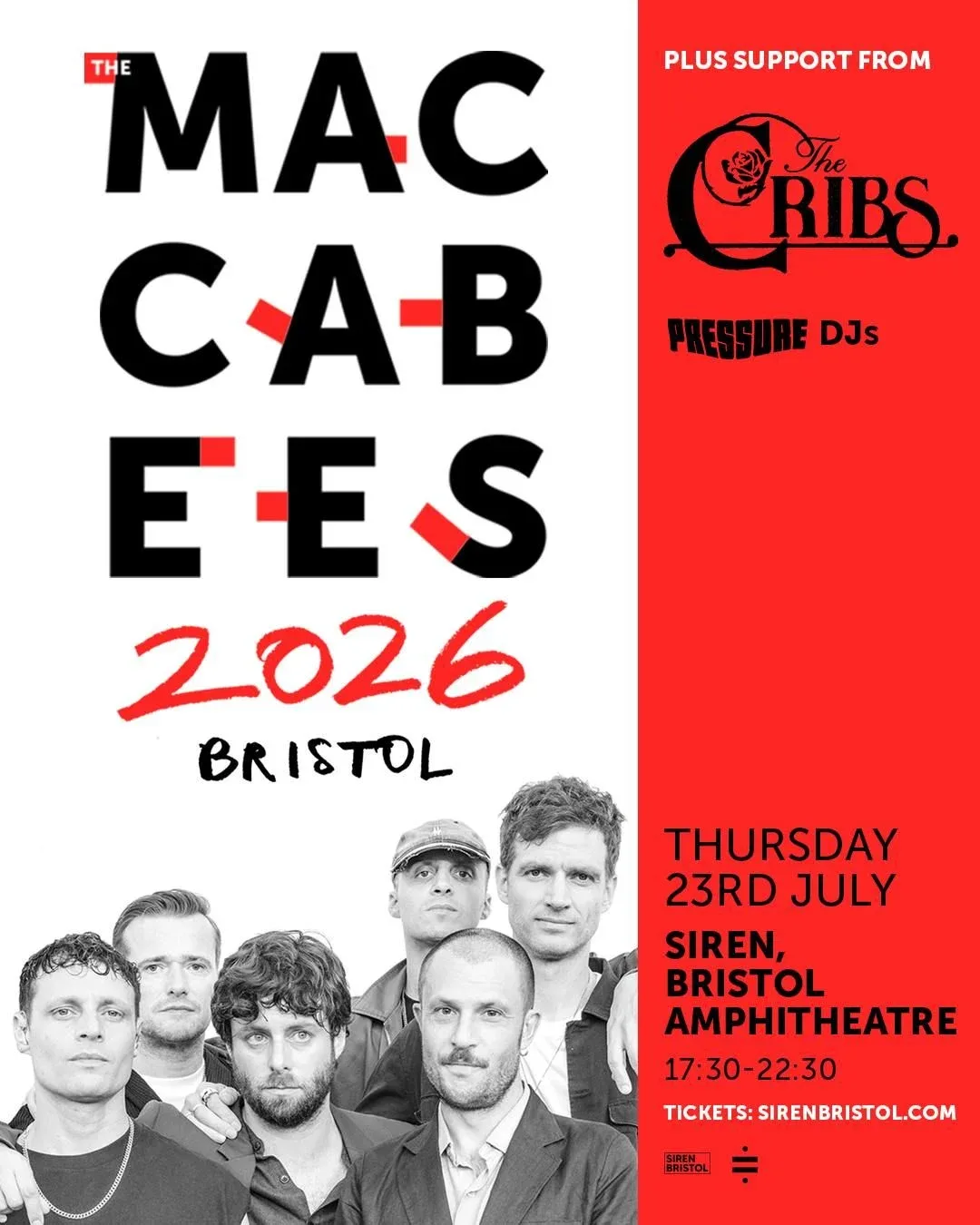 The Maccabees | Siren Bristol