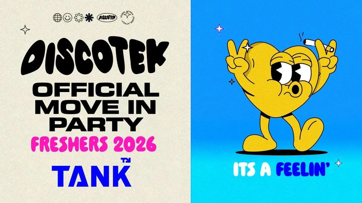 20% OFF EASTER FLASH SALE 🐣 Limited Time only! SHEFFIELD FRESHERS DISCOTEK 2026 ⚡️ Official Freshers Move In Party 🧃 at Tank