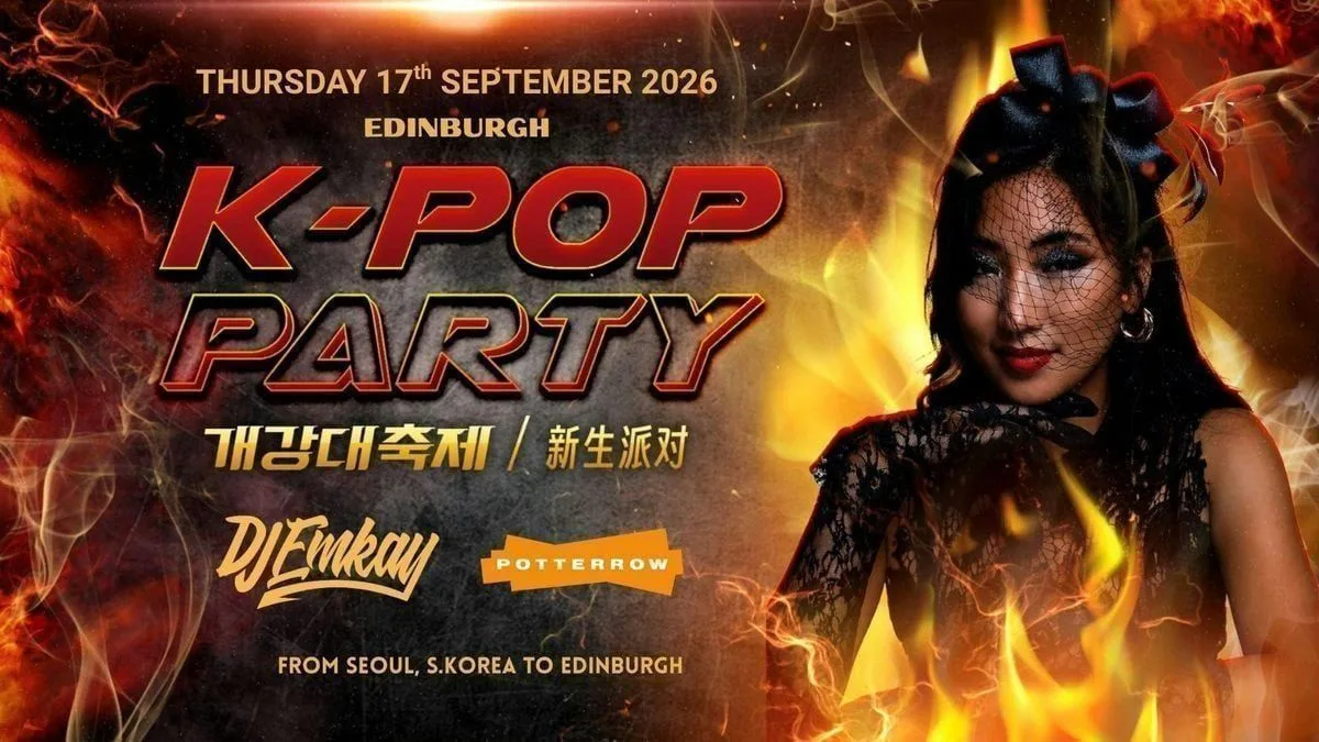 Edinburgh K-Pop Party - Fire Tour with DJ EMKAY | Thursday 17th September