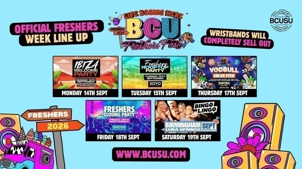 BCUSU Official Freshers Fest 2026 [LIMITED PASSES AND TICKETS ON SALE NOW!]