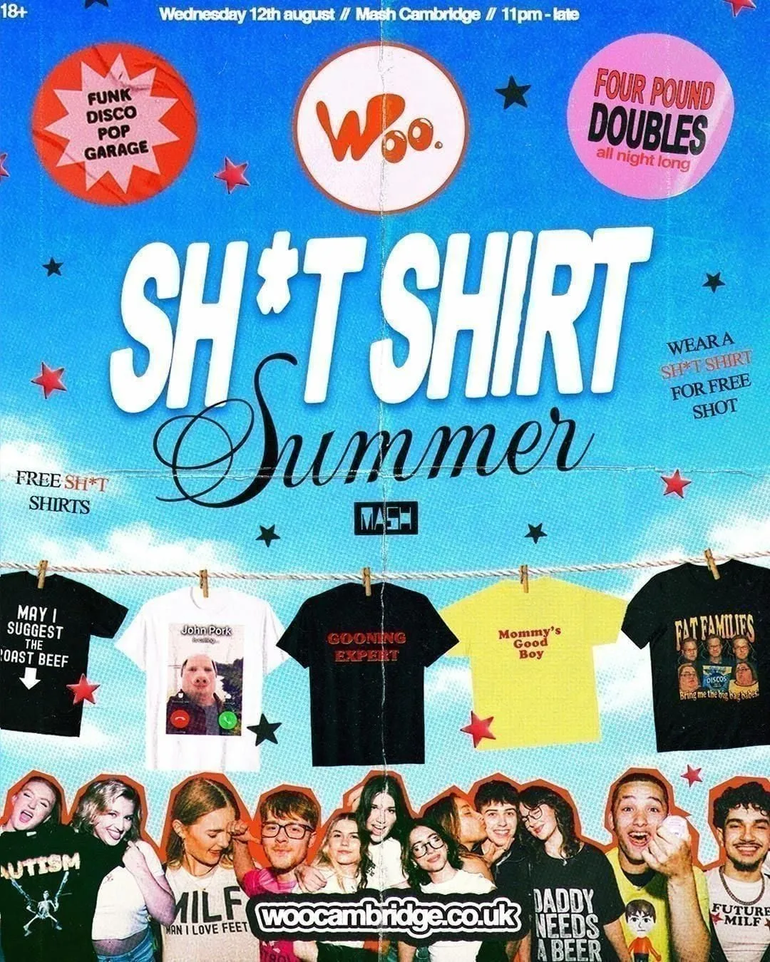 💋sh*t shirt summer at MASH