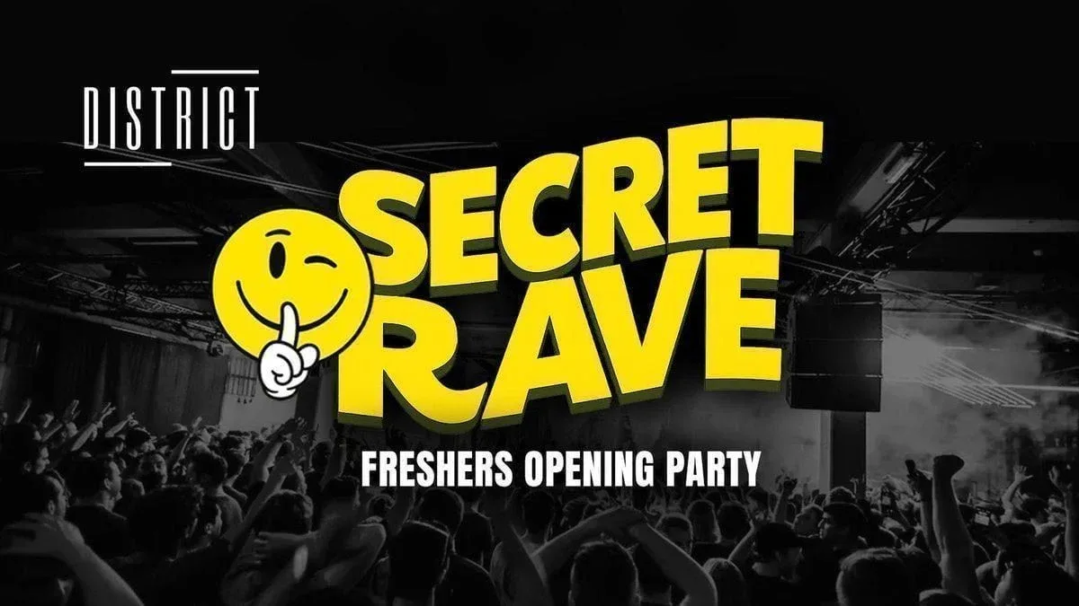 FRESHERS OPENING PARTY π« π½ SECRET UNDERGROUND RAVE π½ - SELLS OUT EVERY YEAR