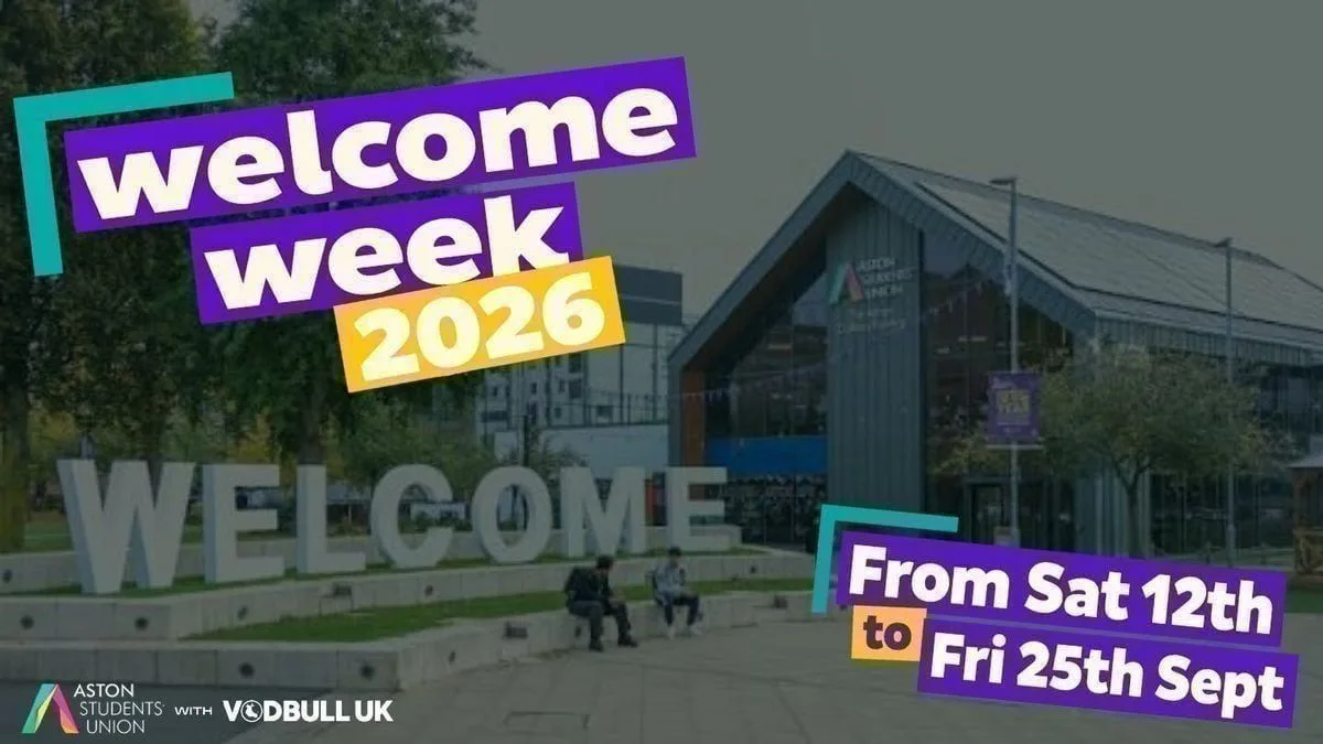 🗺️⭐️ The OFFICIAL Aston Adventure WELCOME WEEK PACK 2026 🧭 ALL STUDENTS, ALL UNIS, WELCOME! Freshers & Returners!! at Various Venues