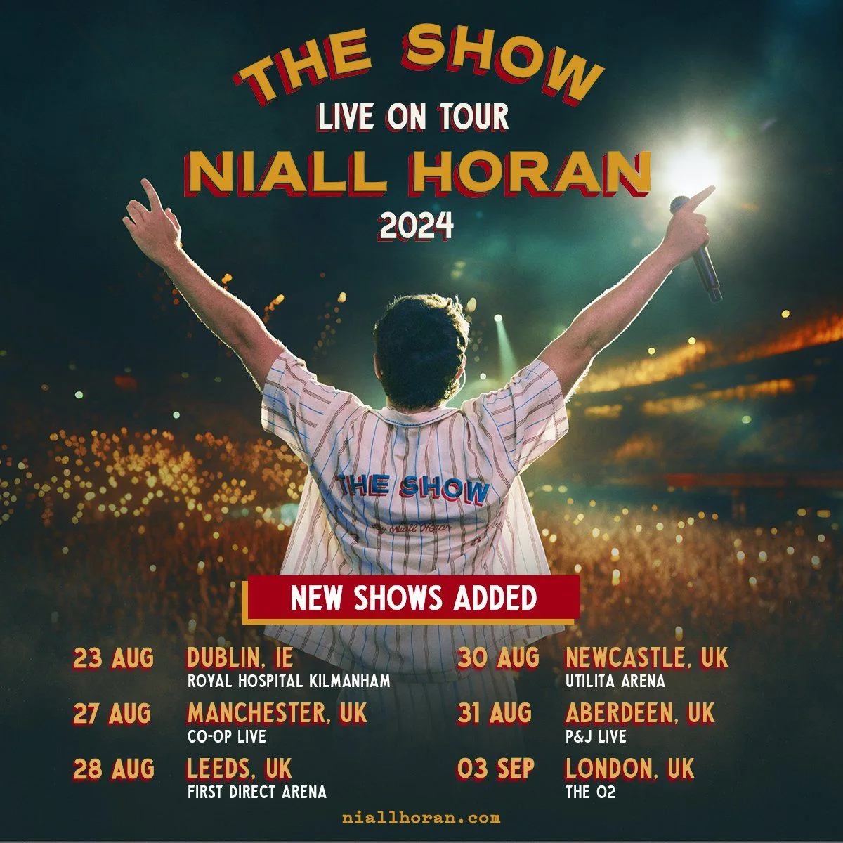 Niall Horan: Dinner Party Live On Tour at Utilita Arena Birmingham