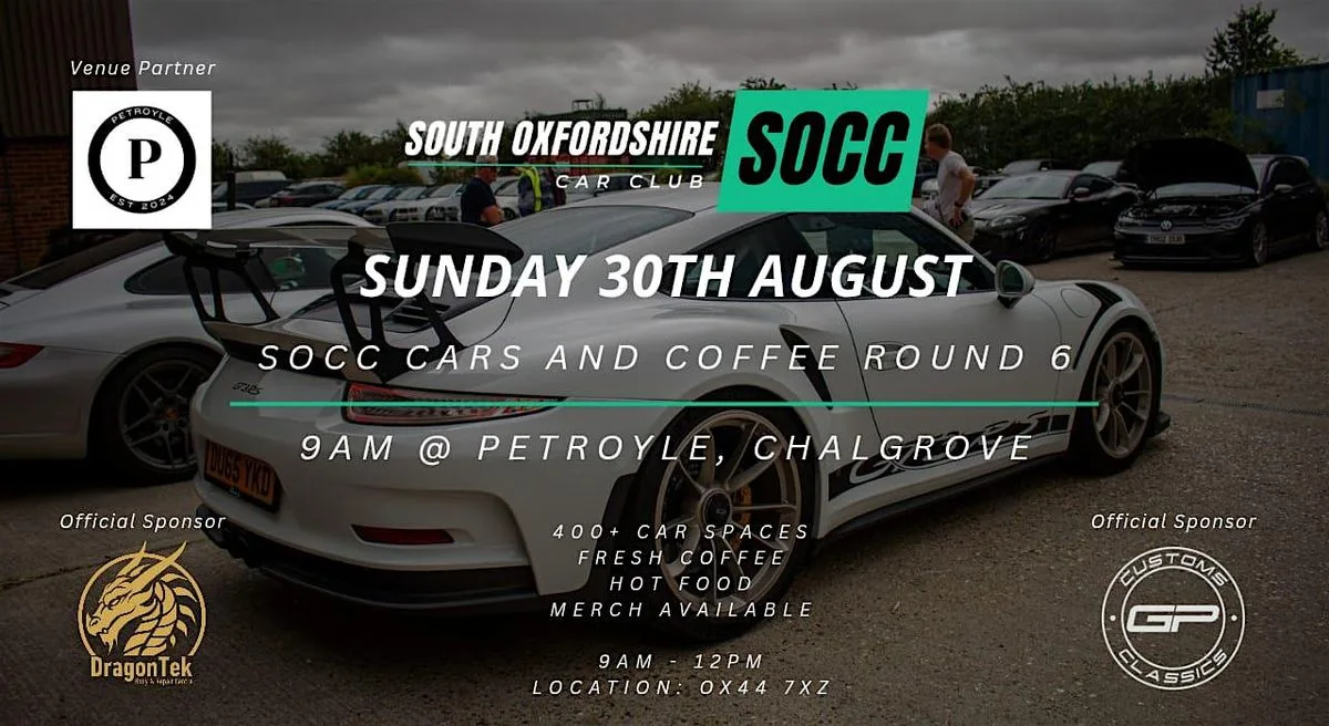 SOCC Cars & Coffee Round 6 @Petroyle