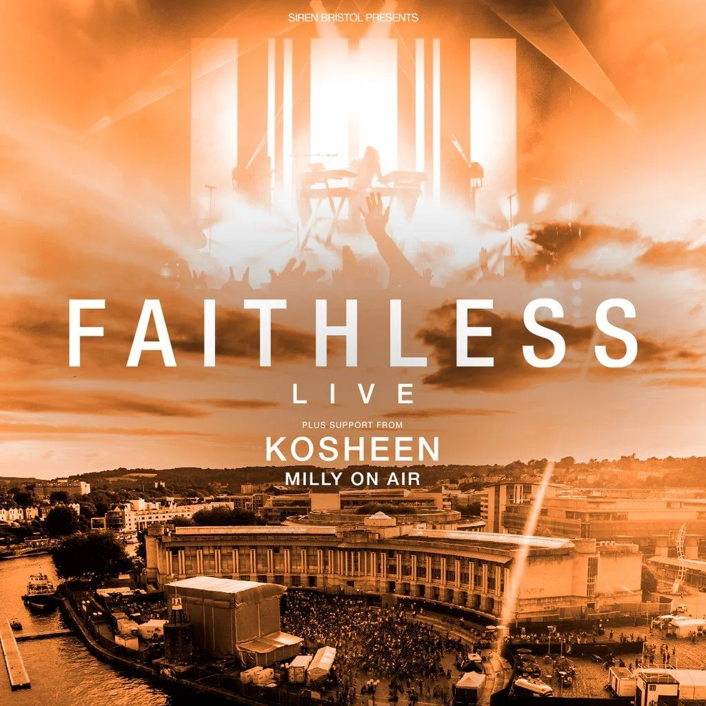 Faithless [LIVE] on Bristol Harbourside | Siren at Bristol Amphitheatre