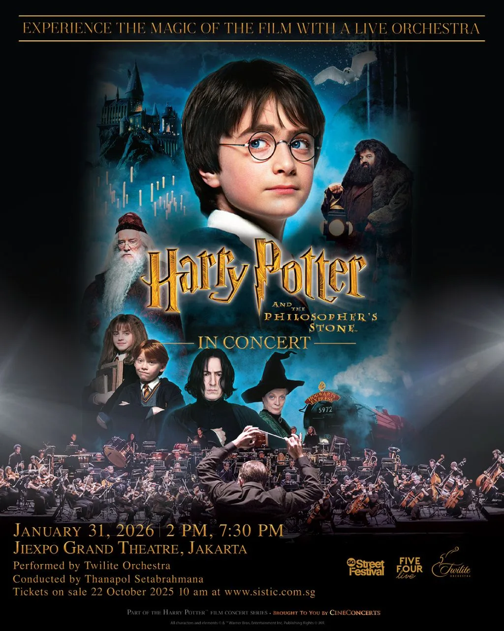 Harry Potter and the Philosopher’s Stone In Concert Tickets at London Royal Albert Hall