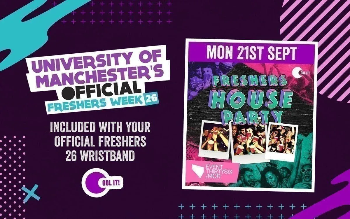 OFFICIAL UOM FRESHERS DAY 2 - EVENT 3 - THE FRESHERS HOUSE PARTY 🌐 at Event30Six