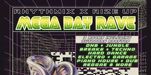 RHYTHMIX x RIZE UP: MEGA DAY RAVE ft ANNA PRANK, BEAST JANE, KONQUEST + MORE
